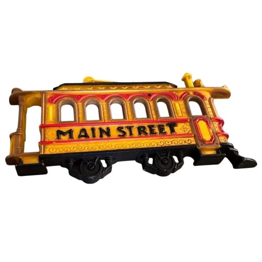 Homco Main Street Trolley 1975 Wall Hanging